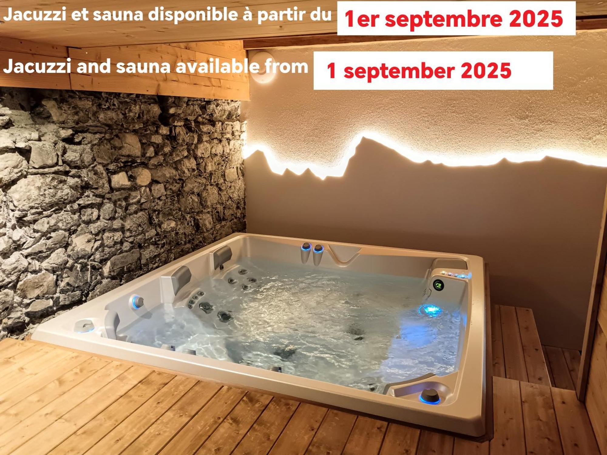 Chez Leon, Jacuzzi Et Sauna Des Le 1Er Septembre 2025 Samoens Luaran gambar